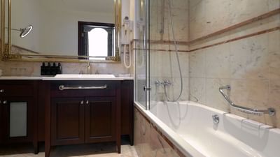 Bathroom at Polonia Palace Hotel, Warsaw