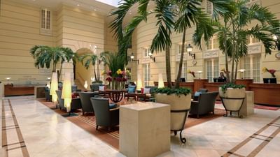 Lobby at Polonia Palace Hotel, Warsaw