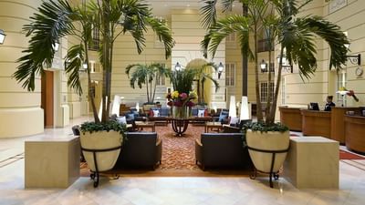 Lobby at Polonia Palace Hotel, Warsaw