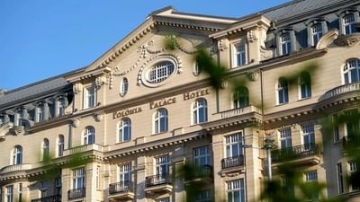 Front exterior view of Polonia Palace Hotel, Warsaw